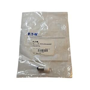Eaton E22LED048WDF LED Light Module 48V White 22mm Pilot Indicator New